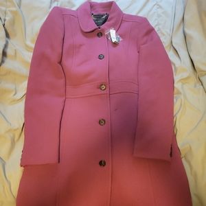 J Crew Italian Double Cloth Coat